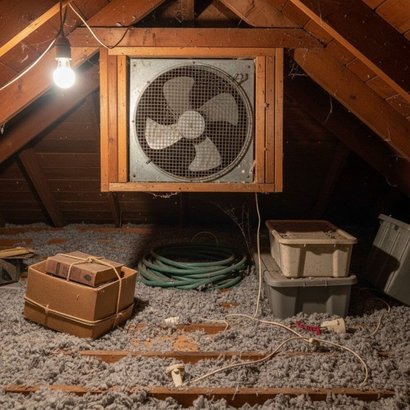 Attic Fan Replacement detail