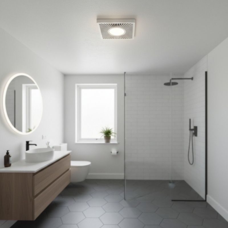 Bathroom Fan Installation detail