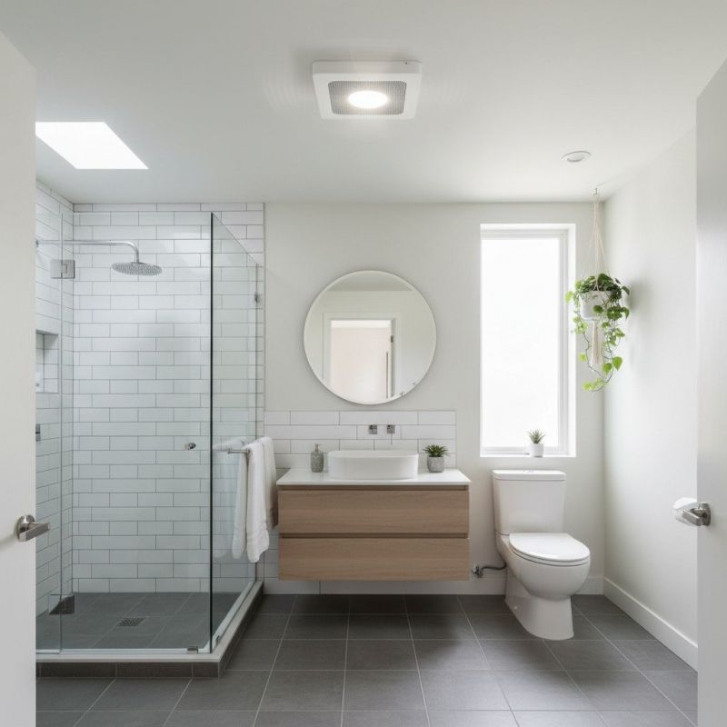 Bathroom Fan Replacement detail